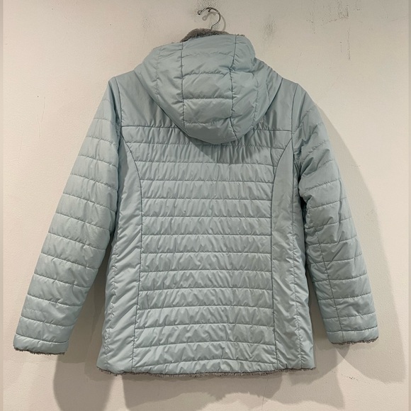 North Face Girls Winter sky blue jacket XL - Picture 2 of 9